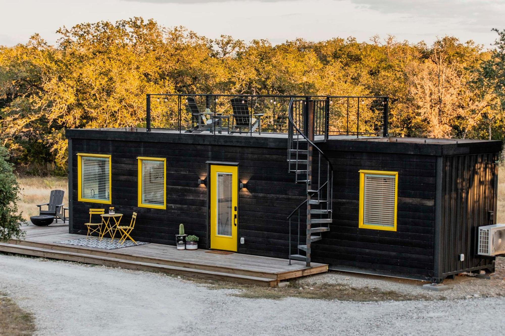 פרדריקסברג New The Yellow Beacon-Luxury Shipping Container מראה חיצוני תמונה
